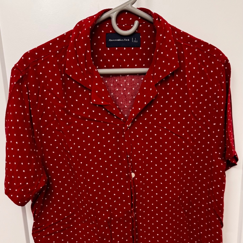 Men's Abercrombie & Fitch Short Sleeve Button Up